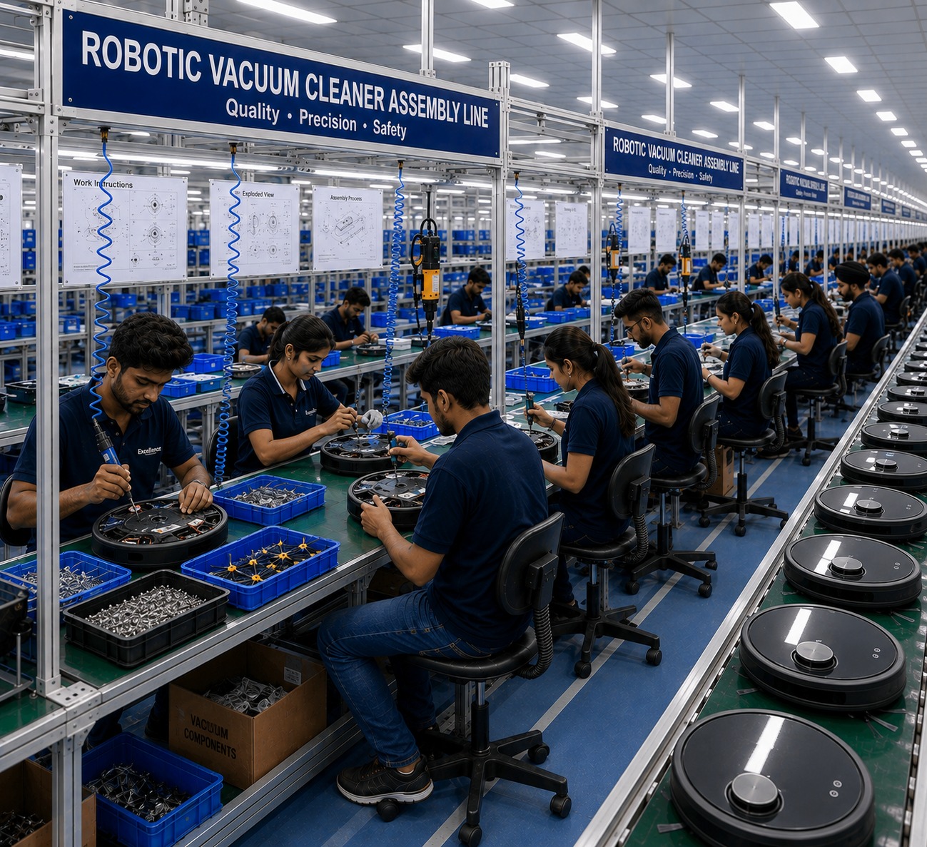 Robotic Vacuum Cleaner Assembling Service